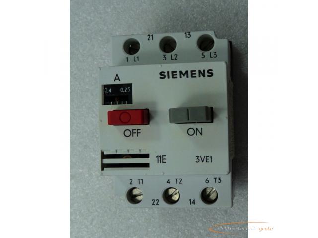 Siemens 3VE1010-2D Motorschutzschalter - 1