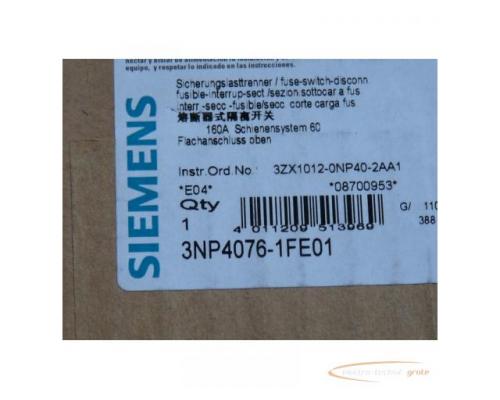 Siemens 3NP4076-1FE01 Sicherheitslasttrennschalter > ungebraucht! - Bild 2