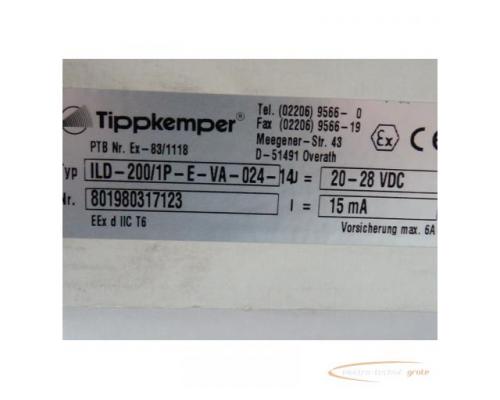 Tippkemper ILD-200/1P-E-VA-024-14J Lichtschranke Empfänger 20 - 28 VDC 15 mA ungebraucht in geöffnet - Bild 2