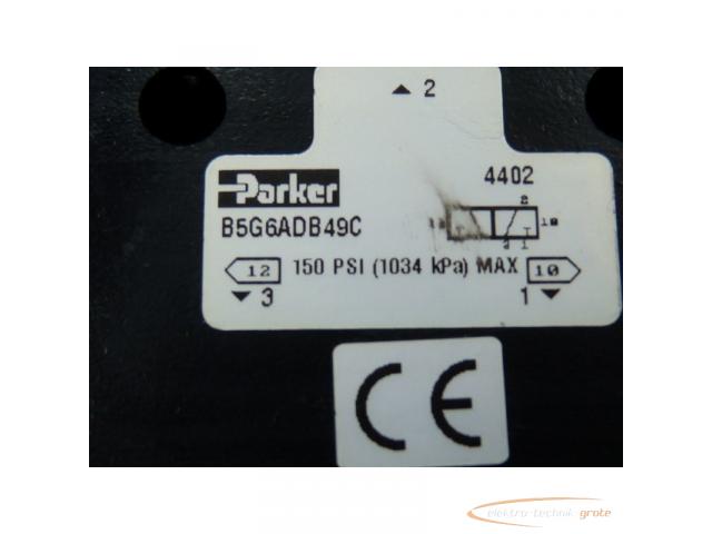 Parker B5G6ADB49C Magnetventil 150 psi ungebraucht - 1
