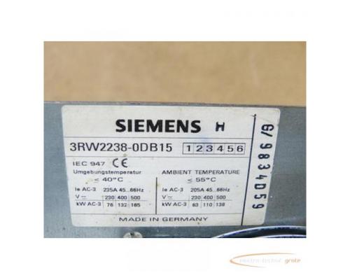 Siemens 3RW2238-0DB15 Sikostart Steuergerät - Bild 3