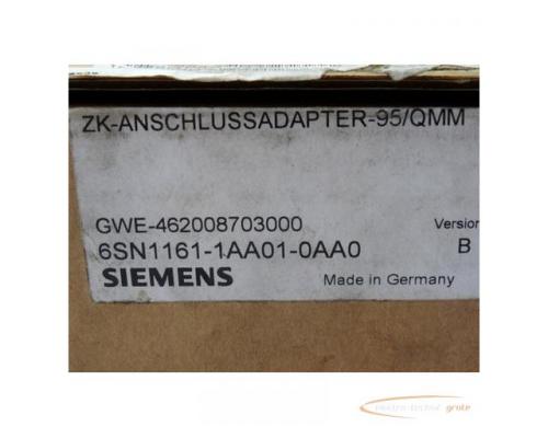 Siemens GWE-462008703000 ZK-Anschlußadapter 95 QMM für 6SN1161-1AA01-0AA0 ungebraucht in geöffneter - Bild 2