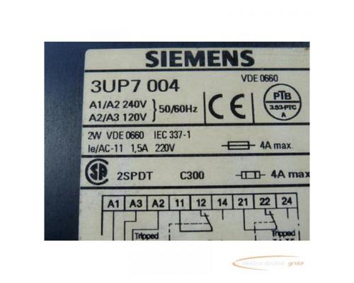 Siemens 3UP7 004 A1 / A2 240 V A2 / A3 120 V 50 - 60 Hz - Bild 2