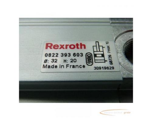Rexroth 0822 393 603 Pneumatikzylinder Ø 32 H 20 ungebraucht - Bild 2