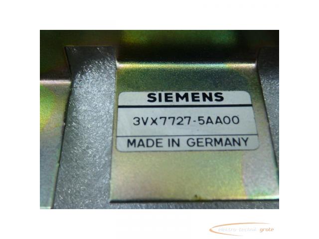 Siemens 3VX7727-5AA00 Klemmenleiste Zubehör für Schalter 3VE7 , 3VN7 , 3VP7 , 3VT7 zu schalt Nennstr - 2