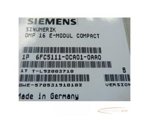 Siemens 6FC5111-0CA01-0AA0 Sinumerik DMP Modul Vers B - Bild 2