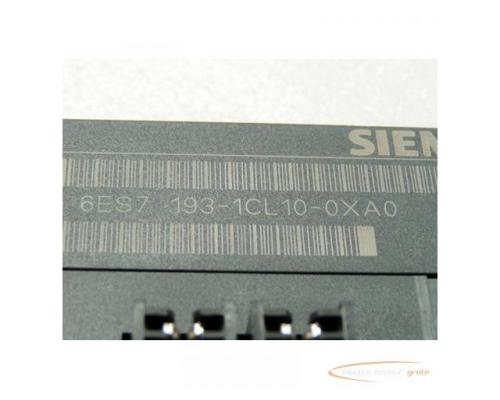 Siemens 6ES7 193-1CL10-0XA0 Simatic Terminalblock ungebraucht - Bild 2