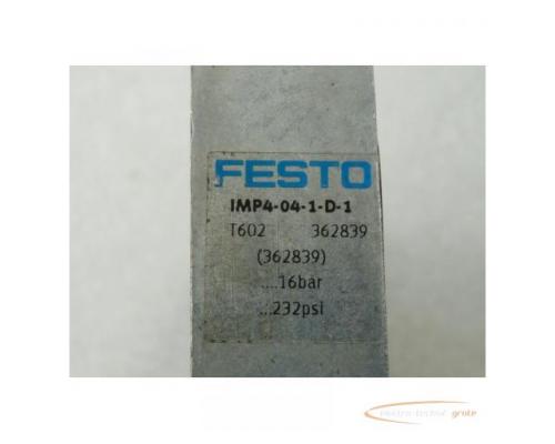 Festo VIMP-04-D-1 Anschlußblock für Ventilinsel IMP4-04-1-D-1 - Bild 3