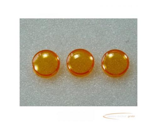 Telemecanique ZB6 YAV8 Kappen für runde Leuchtmelder orange VPE = 9 Stck - Bild 1