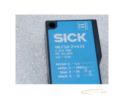Sick Lichtschranke WLF18-2V431 Typ 1 014 056 - Bild 2