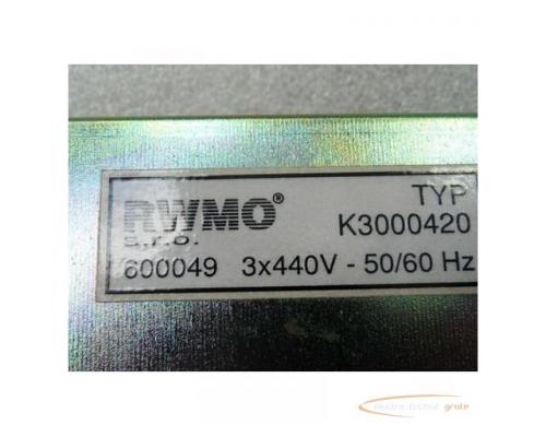 RWMO Typ: K3000420 3 x 440 V 50 - 60 Hz - Bild 2