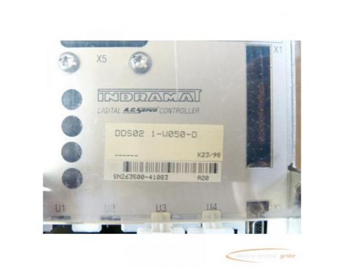 Indramat DDS02.1-W050-D Digital A.C.Servo Controller SN 263500-41083 - Bild 3
