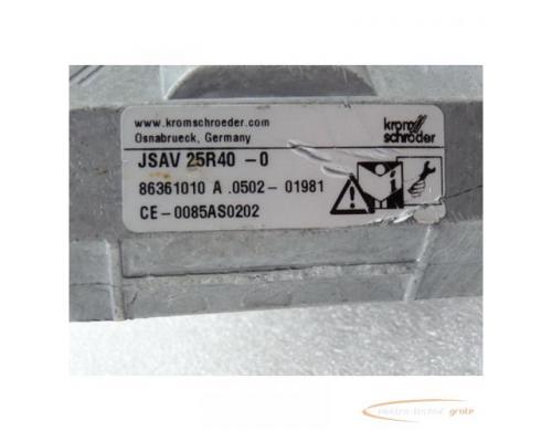 Kromschröder JSAV 25R40-0 Magnetventil Gasregler WH 100 - 210 mbar Pas 120 mbar Sitz 23 mm - Bild 3