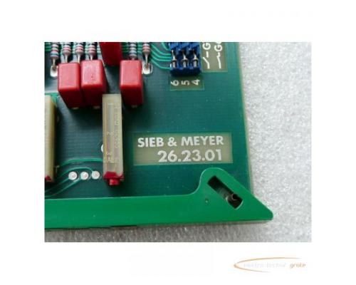 Sieb & Meyer 26.23.01 Reglerkarte aus DC Servoverstärker - Bild 3