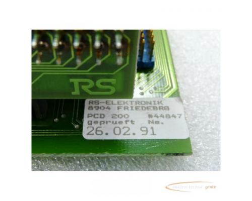 RS Elektronik PCD 200 44847 CPU Karte - Bild 3