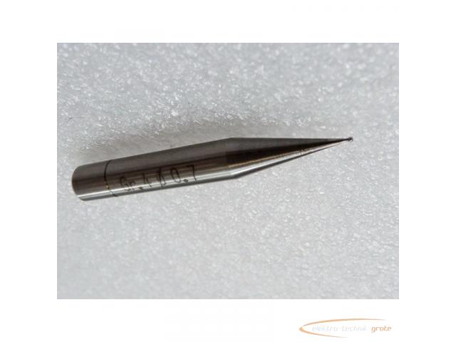 Prüf - und Meßkugel 162708-0066 Gr 4 M332-240 Durchmesser 0 , 7 mm Schaftlänge 43 mm ungebraucht - 1