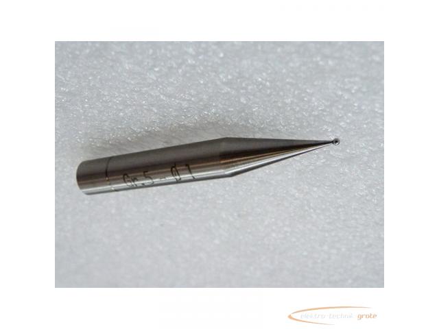 Prüf - und Meßkugel 162708-0067 Gr 5 M332-240 Durchmesser 1 mm Schaftlänge 43 mm ungebraucht - 1