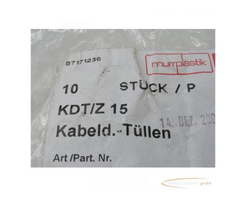 Murrelektronik KDT/Z 15 Kabeldurchführungstüllen VPE = 10 Stck ungebraucht in geöffneter OVP - Bild 2