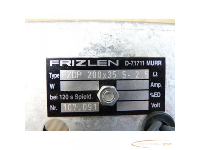 Frizlen FZDP 200x35 S - 2.5 ? Rohrfestwiderstand - 3
