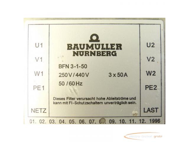Baumüller BFN 3-1-50 Netzfilter - 3