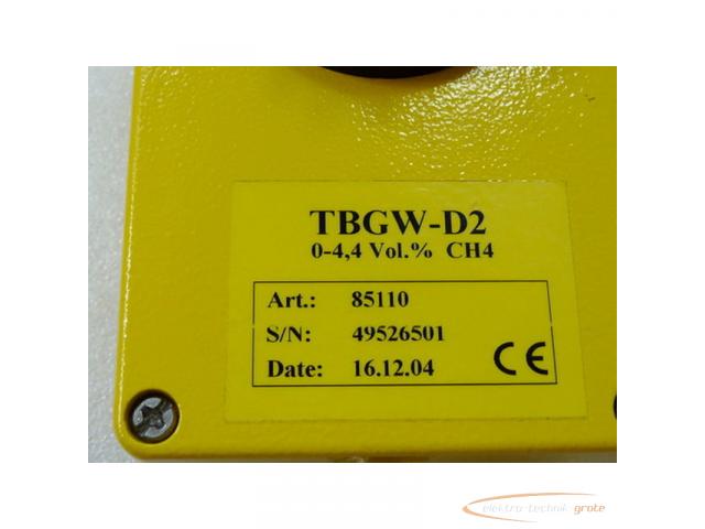 TBGW-D2 0 - 4 , 4 Vol % CH4 Gehäuse 52 x 113 mm ungebraucht - 2