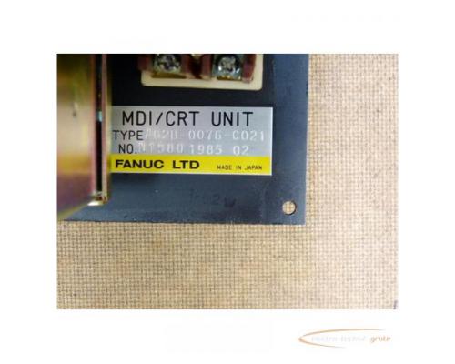 Fanuc A02B-0076-C021 MDI/CRT Unit - Bild 3
