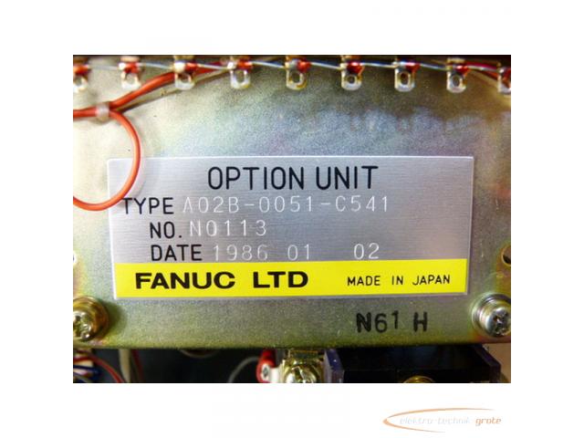 Fanuc A20B-0051-C541 Option Unit - 3