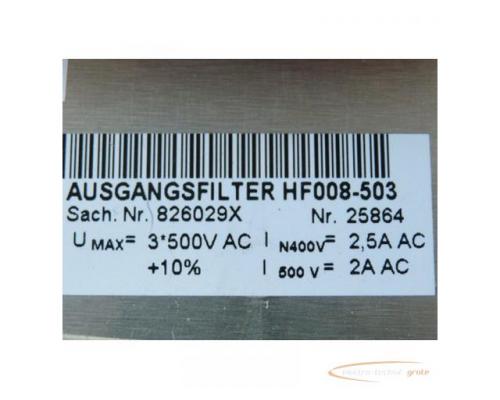 SEW HF008-503 Ausgangsfilter 3 x 500 V AC + 10 % - Bild 2
