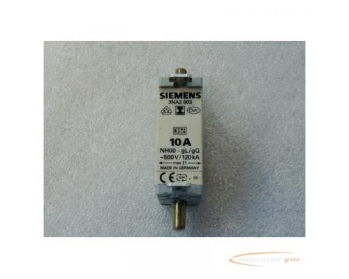 Siemens NH00 - gl / gG 10 A 500 V 120 KA Sicherung - Bild 1