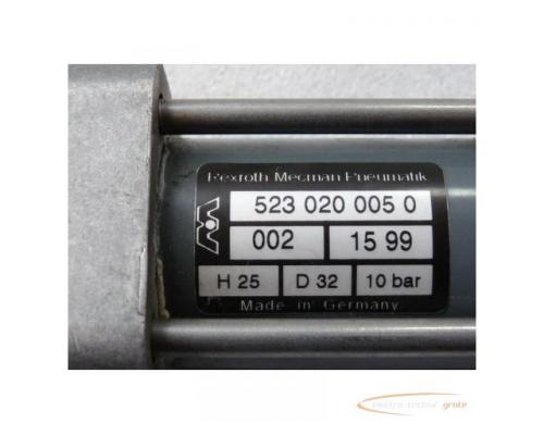 Rexroth 523 020 005 0 Pneumatikzylinder H 25 D 32 10 bar - Bild 2