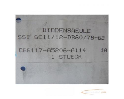 Siemens C66117-A5206-A114 Gleichrichter Diodensäule ungebraucht in geöffneter OVP - Bild 1