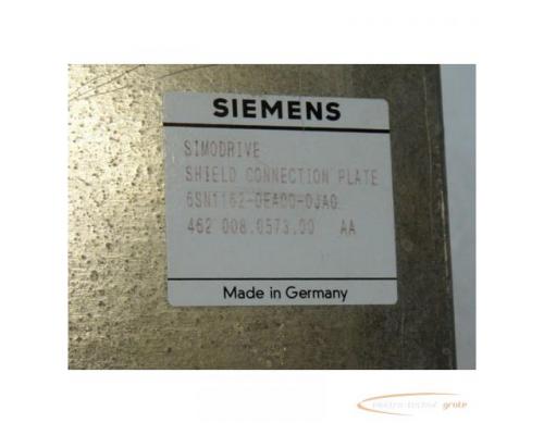 Siemens 6SN1162-0EA00-0JA0 Schirmanschlußblech Shield Connection Plate für interne Entwärmung Modulb - Bild 1