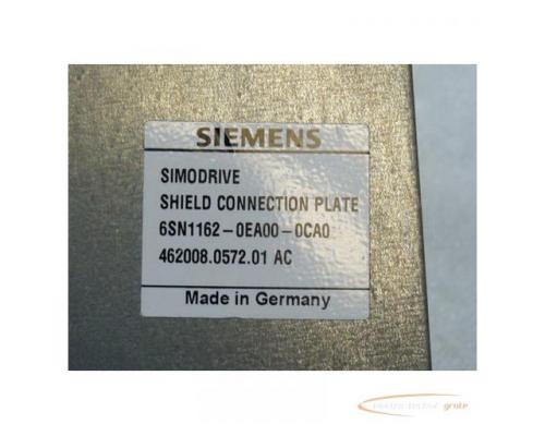 Siemens 6SN1162-0EA00-0CA0 Schirmanschlußblech 462008.0572.01 AC Shield Connection Plate für interne - Bild 1