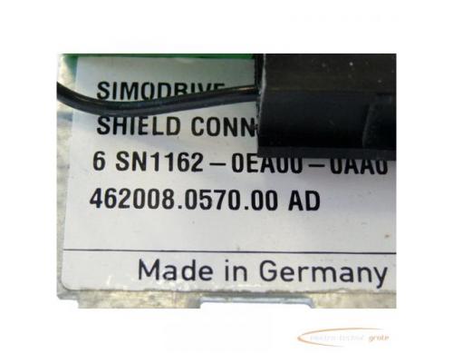 Siemens 6SN1162-0EA00-0AA0 Simodrive Schirmanschlußblech Shield Connection Plate für interne Entwärm - Bild 3