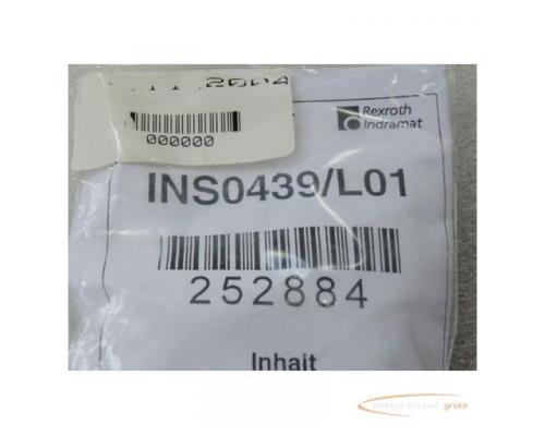 Rexroth Indramat INS0439/L01 Stecker Kit Connector 15 pins ungebraucht in geöffneter OVP - Bild 1