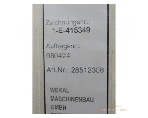 Wekal Maschinenbau GmbH Anlage Retrofit Heiligenstaedt Zeichnungs Nr 1-E-415349 Anlagen Nr 28512306 - Bild 1