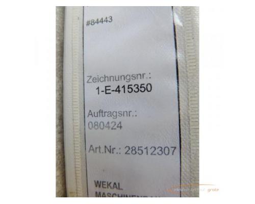 Wekal Maschinenbau GmbH Anlage Retrofit Heiligenstaedt Zeichnungs Nr 1-E-415350 Anlagen Nr 28512307 - Bild 1