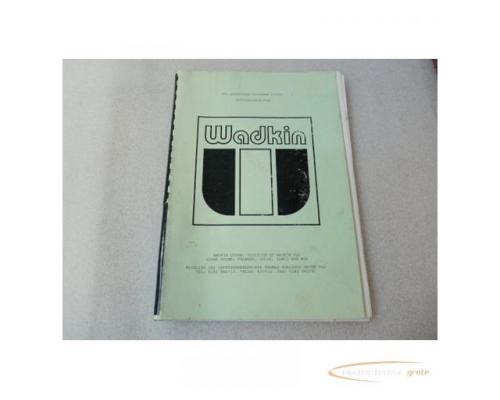 Wadkin Colne CNC Oberfräsen Programm CC2000 Dokumentation Betriebsanleitung Stand 1983 - Bild 1