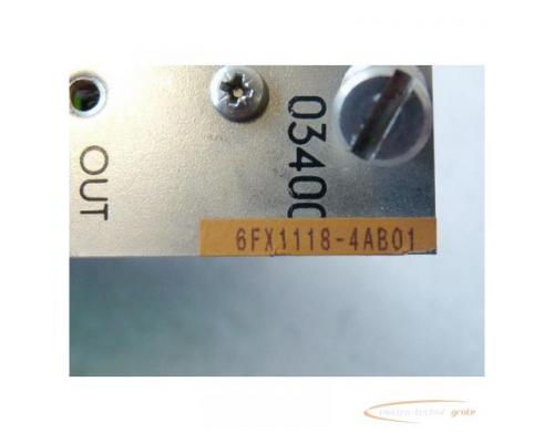 Siemens 6FX1118-4AB01 Steuerungskarte Vers A ungebraucht !!! - Bild 2