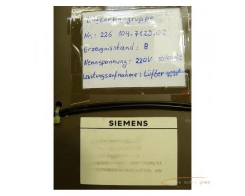 Siemens 226 104.7128.02 Lüfterbaugruppe - Bild 3