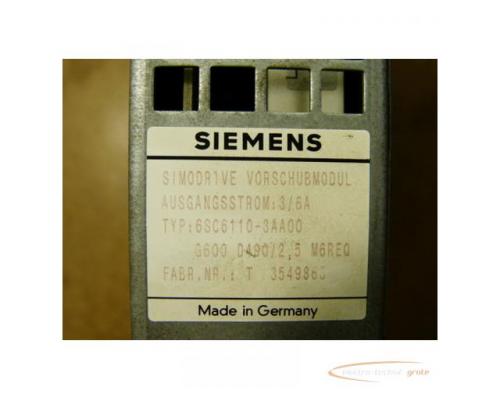 Siemens 6SC6110-3AA00 Vorschubmodul - ungebraucht! - - Bild 3