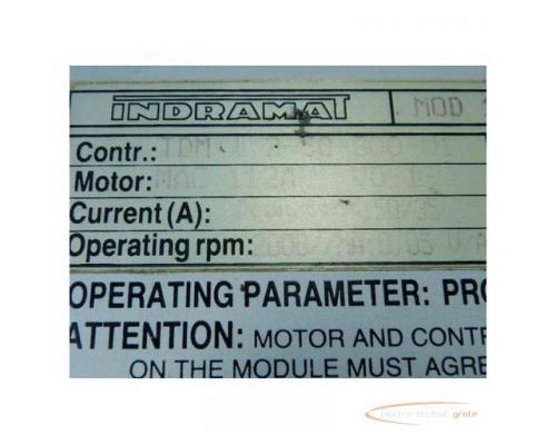 Indramat MOD 1/0X129-035 Operating Parameter Contr TDM 1 . 2 - 50 - 300 - W1 Motor MAC 112A VD - 1s - Bild 2