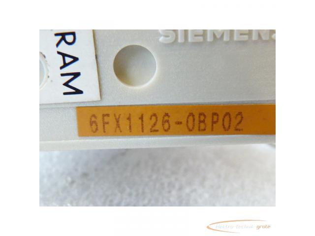 Siemens 6FX1126-0BP02 Sinumerik Speichermodul ungebraucht - 2