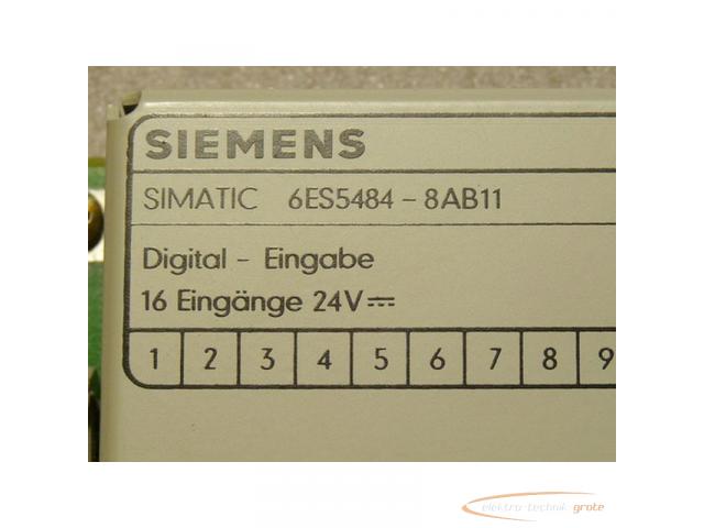 Siemens 6ES5484-8AB11 Simatic Digital Eingabe 16 Eingänge 24 V ungebraucht !!!! - 2