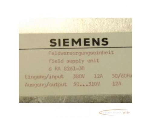 Siemens 6RA8261-3B Feldversorgungseinheit Eingang 380 V 12 A 50 / 60 Hz Ausgang 50 ? 310 V 12 A - un - Bild 2