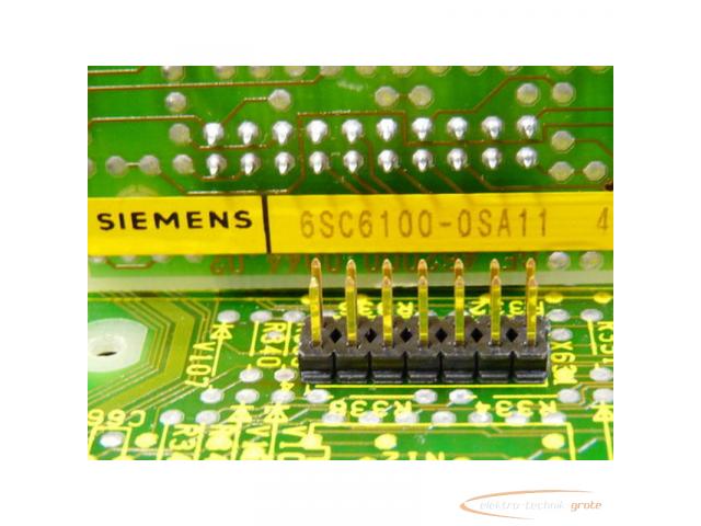 Siemens 6SC6100-0SA11 Simodrive Regelung - ungebraucht - in geöffneter OVP - 2
