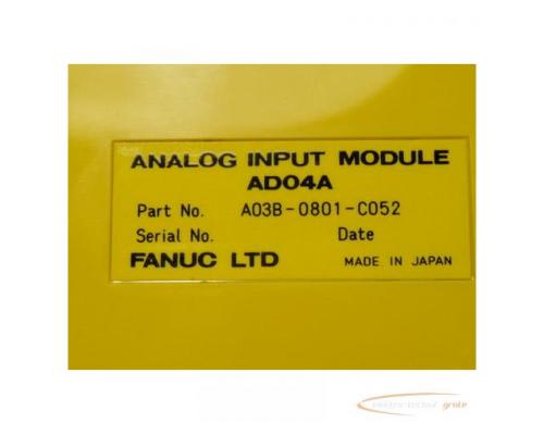 Fanuc A03B-0801-C052 Analog Input Modul AD04A - Bild 2