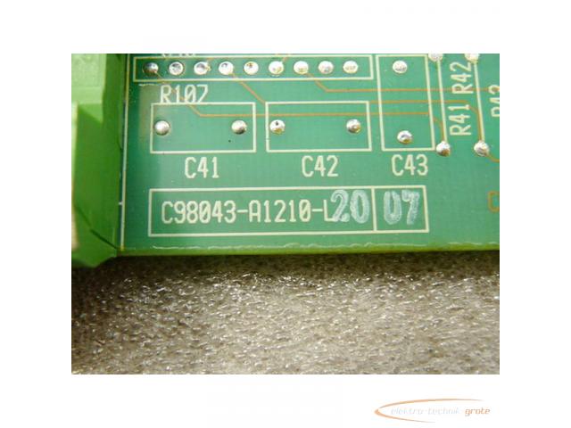 Siemens C98043-A1210-L20 Simoreg Board mit Zubehörsatz C98043-A1210-D2-1 - ungebraucht - in geöffnet - 2