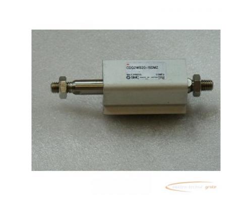 SMC CDQ2WB20-15DMZ Pneumatik Kurzhubzylinder max Druck 1 . 0 Mpa - ungebraucht - - Bild 1