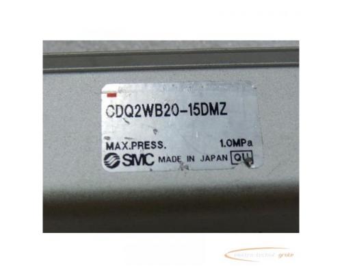 SMC CDQ2WB20-15DMZ Pneumatik Kurzhubzylinder max Druck 1 . 0 Mpa - ungebraucht - - Bild 2
